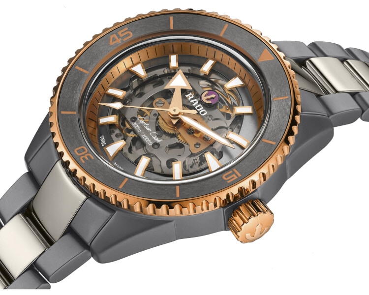 Rado Captain Cook High-Tech Ceramic Skeleton