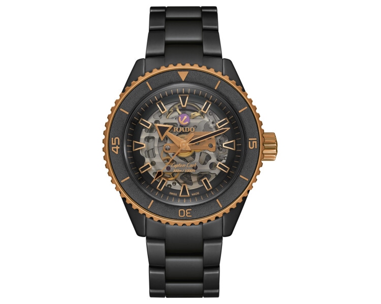Rado Captain Cook High-Tech Ceramic Skeleton