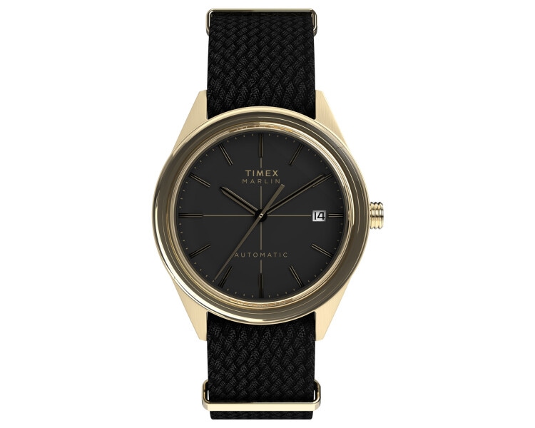 Timex Marlin® Jet Automatic 38mm Fabric Strap Watch