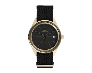 Timex Marlin® Jet Automatic 38mm Fabric Strap Watch