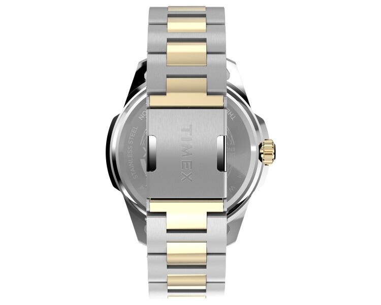 Timex Essex Day and Date 45mm Stainless Steel Bracelet Watch