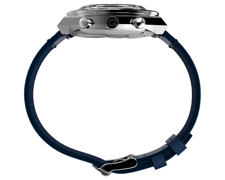 Timex Q Timex® Chronograph 40mm Leather Strap Watch