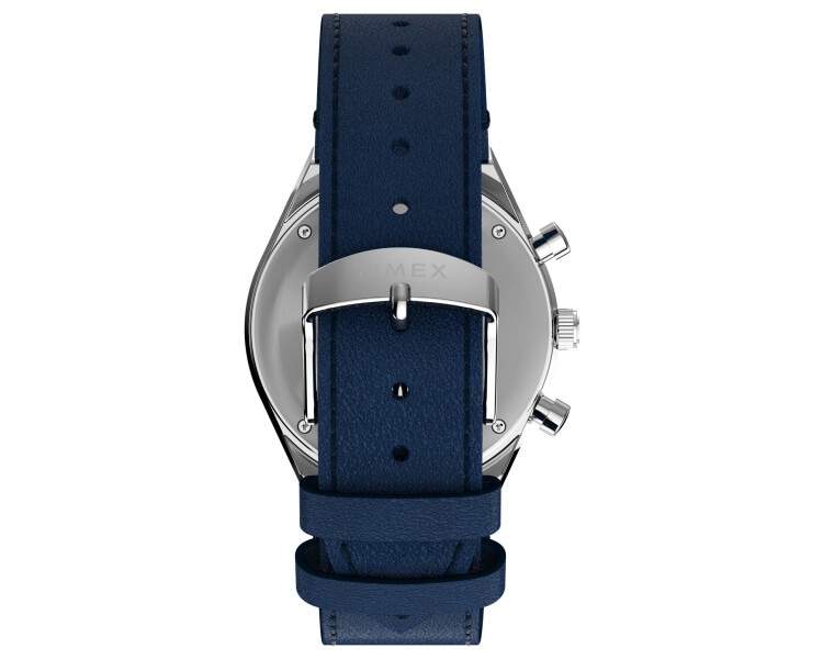 Timex Q Timex® Chronograph 40mm Leather Strap Watch