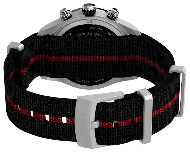Timex Waterbury Heritage Chronograph 39mm Fabric Strap Watch