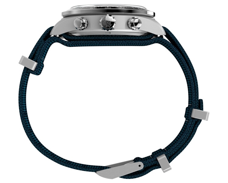 Timex Waterbury Heritage Chronograph 39mm Fabric Strap Watch