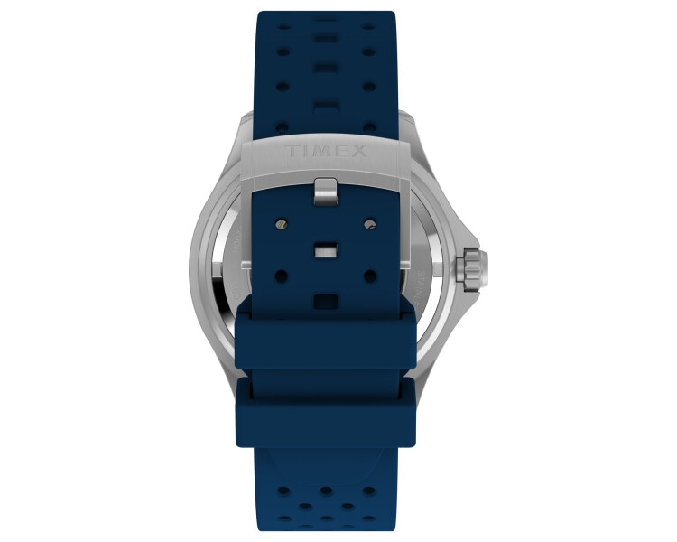 Timex Deepwater Meridian 200 Automatic 44mm Synthetic Rubber Strap Watch