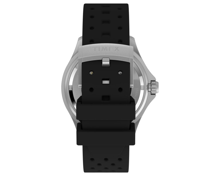 Timex Deepwater Meridian 200 Automatic 44mm Synthetic Rubber Strap Watch