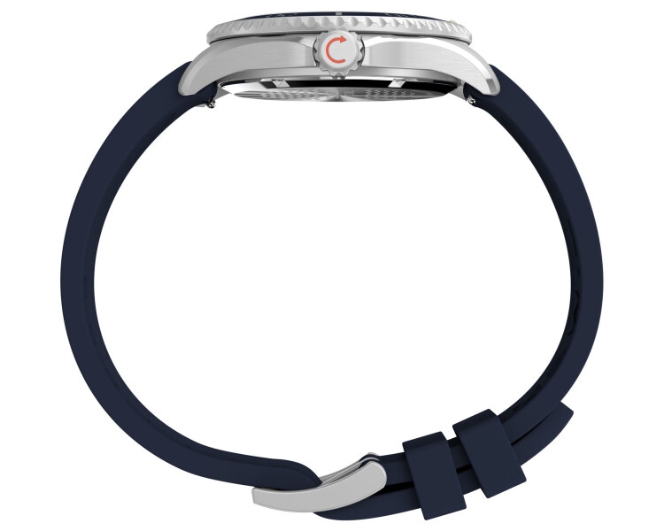 Timex Deepwater Meridian 200 38mm Synthetic Rubber Strap Watch