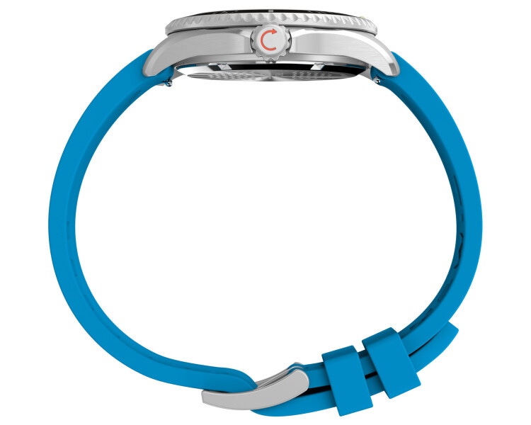 Timex Deepwater Meridian 200 38mm Synthetic Rubber Strap Watch