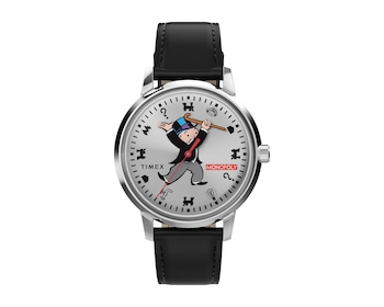 Timex Timex x Monopoly Marlin® 38mm Leather Strap Watch