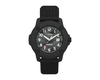Timex Expedition® Timber 42mm Silicone Strap Watch