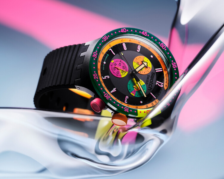 Swatch Neon Seppia