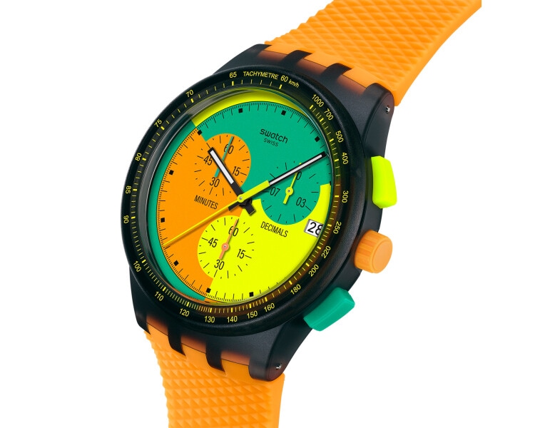 Swatch Neon Signal Flag