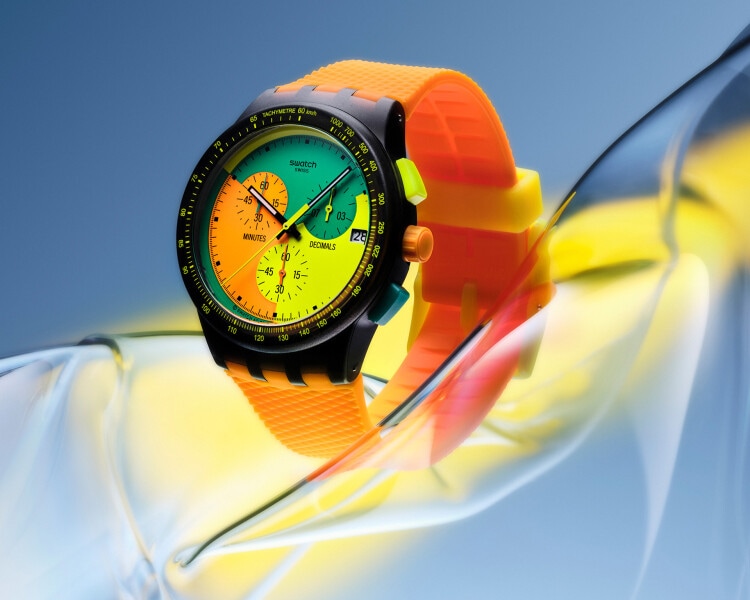 Swatch Neon Signal Flag