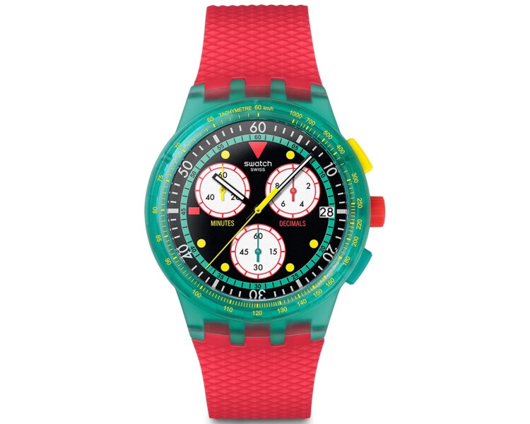 Swatch Neon Emerald Chrono