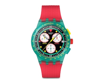 Swatch Neon Emerald Chrono