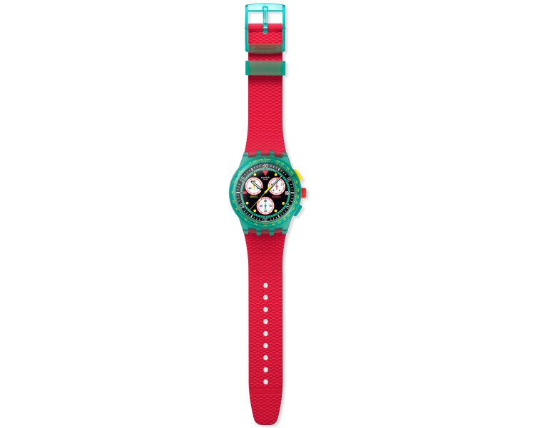 Swatch Neon Emerald Chrono