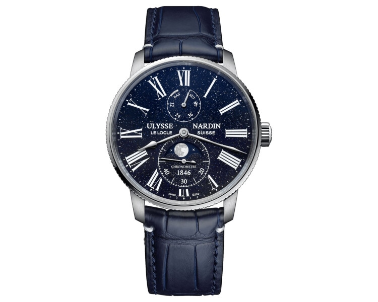 Ulysse Nardin Marine Torpilleur Moonphase
