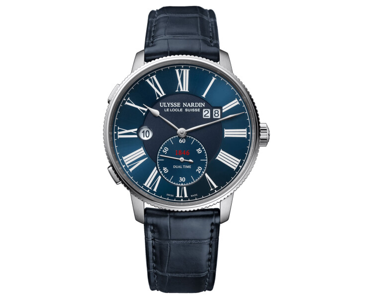 Ulysse Nardin Marine Torpilleur Dual Time 44mm
