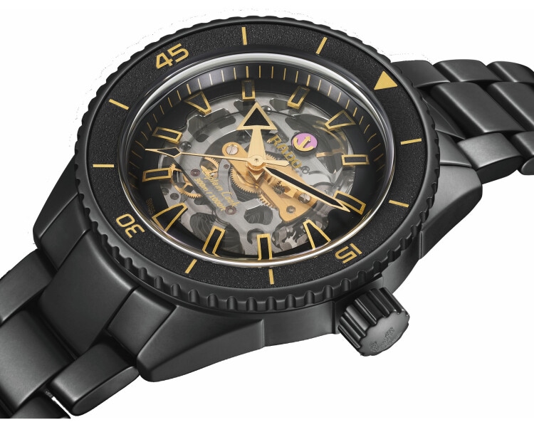 Rado Captain Cook High-Tech Ceramic Diver Gent Automatic 43mm Skeleton