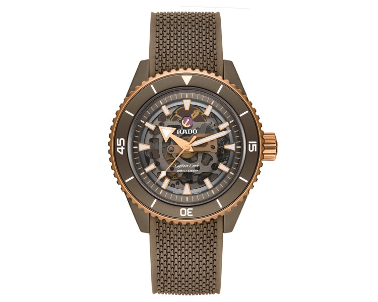 Rado Captain Cook High-Tech Ceramic skeleton