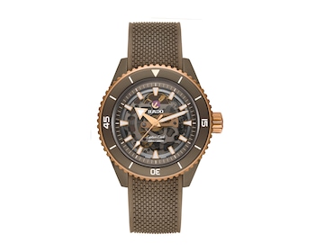 Rado Captain Cook High-Tech Ceramic skeleton