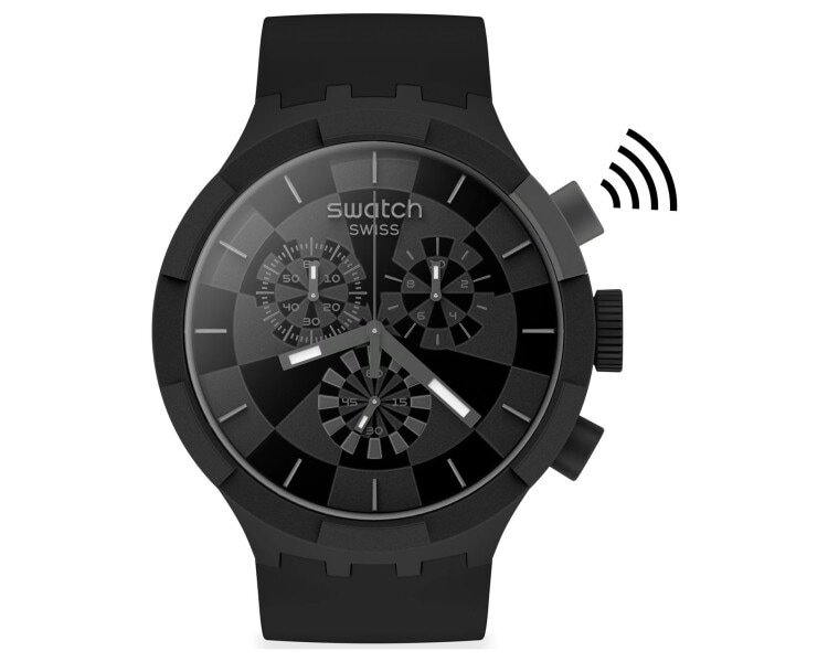 Swatch Checkpoint Black Pay!
