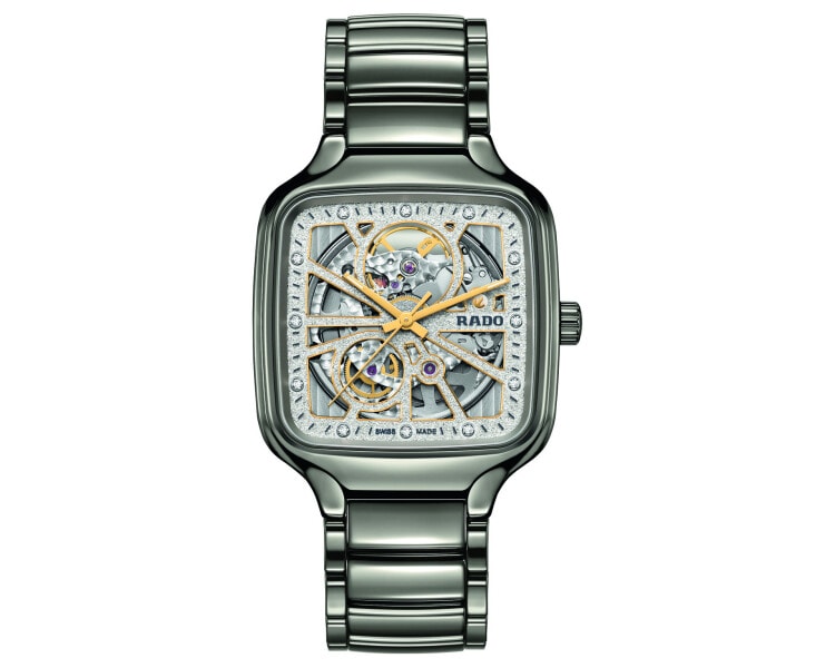 Rado True Square Automatic Open Heart Sparkling