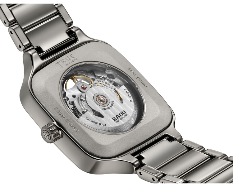 Rado True Square Automatic Open Heart Sparkling