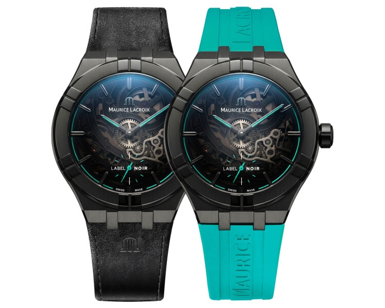 Maurice Lacroix Aikon Automatic Skeleton 45mm Label Noir