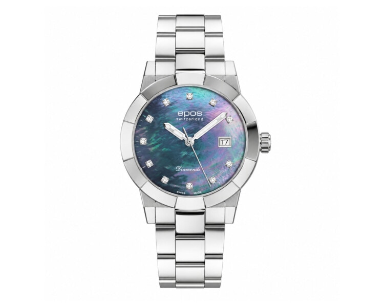 Epos Ladies Quartz Diamonds