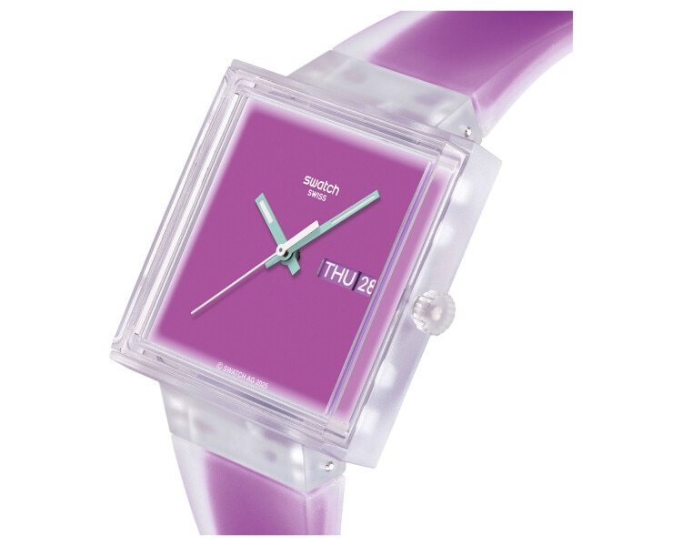 Swatch What If...See Thru Magenta?