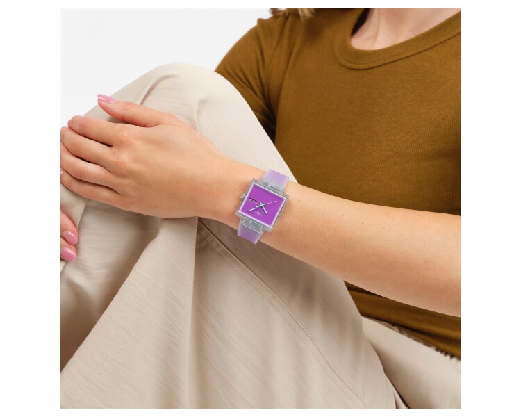 Swatch What If...See Thru Magenta?