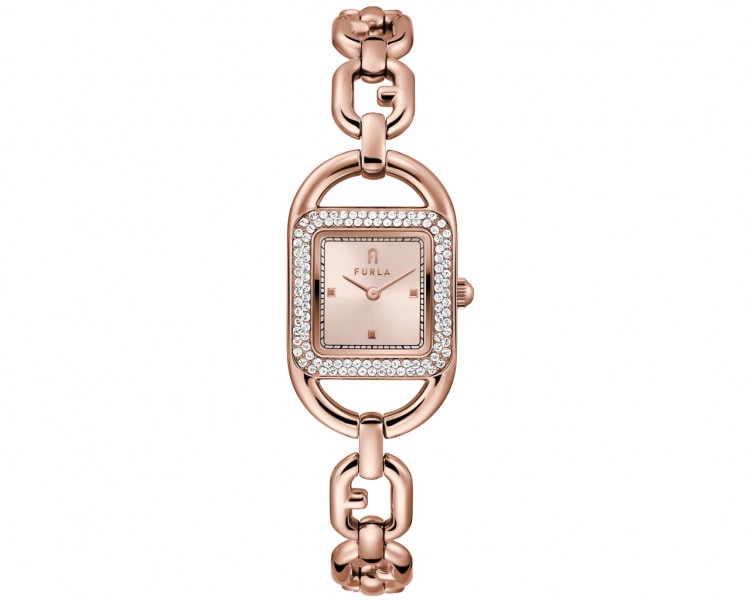 Furla Chain Square Logo